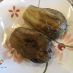 Roasted Eggplant & Peeled