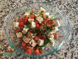Caprese Salad with Tofu