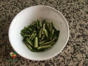 Serrano Pepper Cut