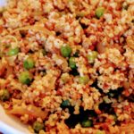 Cracked Wheat/Bulgur Upma