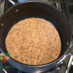 Dry roast cracked wheat and bulgur