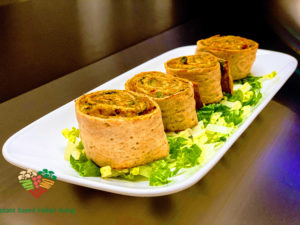 Lavash Samosa Roll