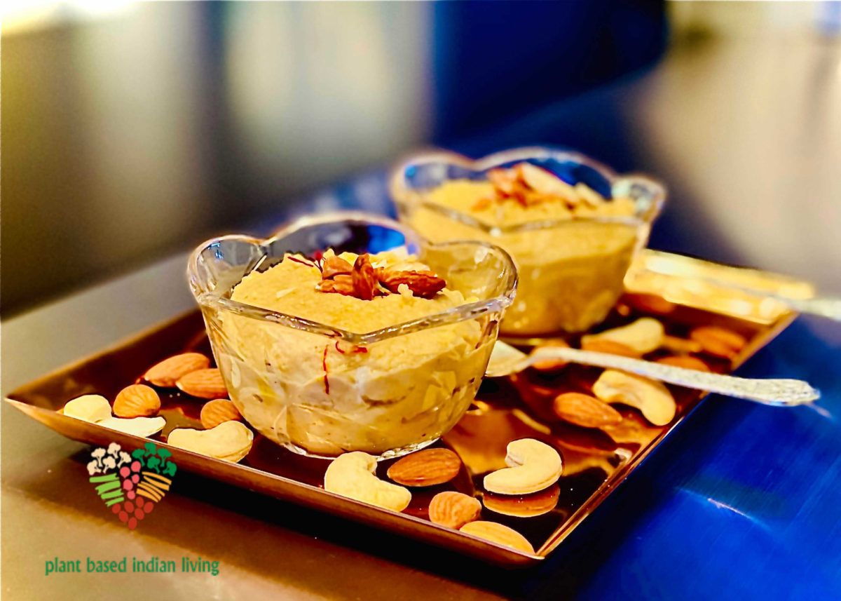 Badam Halwa (Almond Pudding)