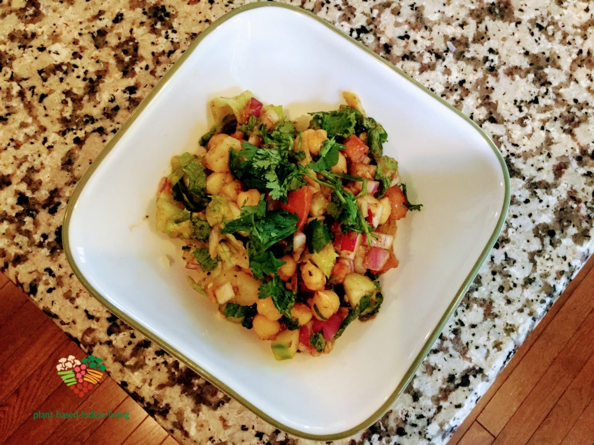 Chana Chaat/Chickpea Salad