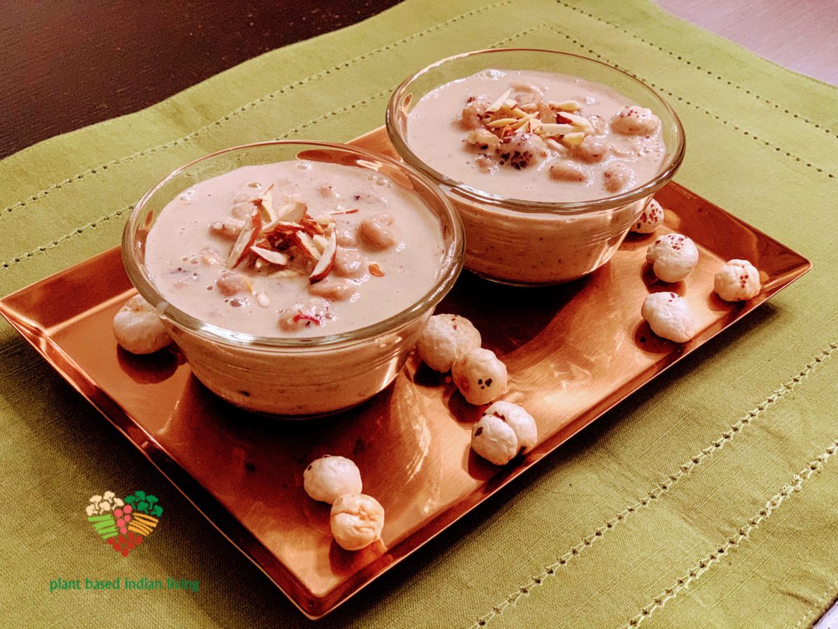 Makhana Kheer Pudding