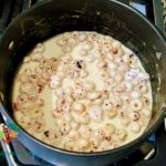 Makhana Kheer Simmering