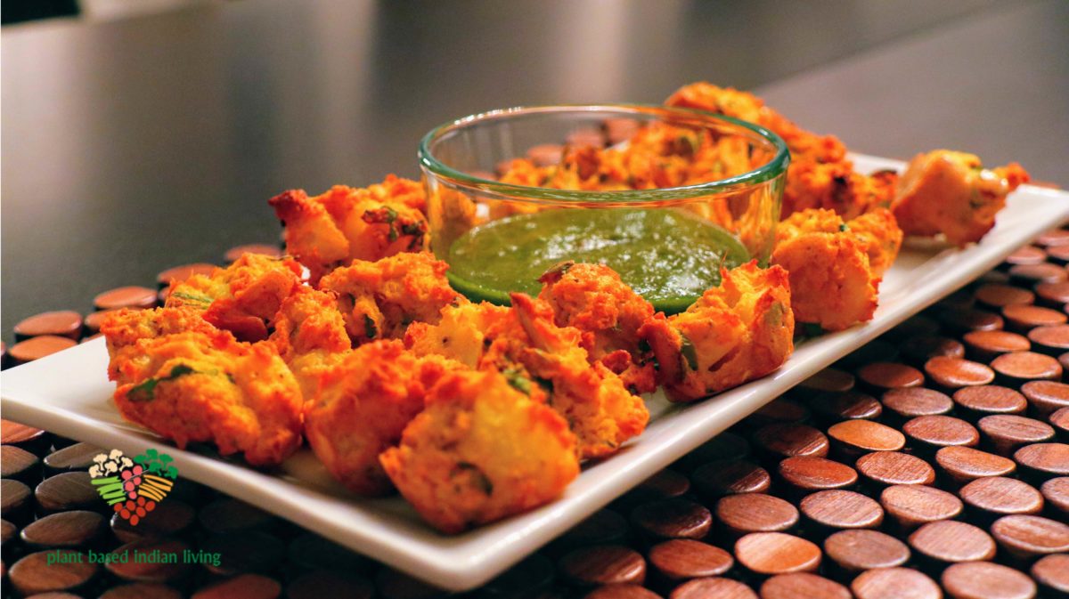 Moong Dal Pakoras (Baked)