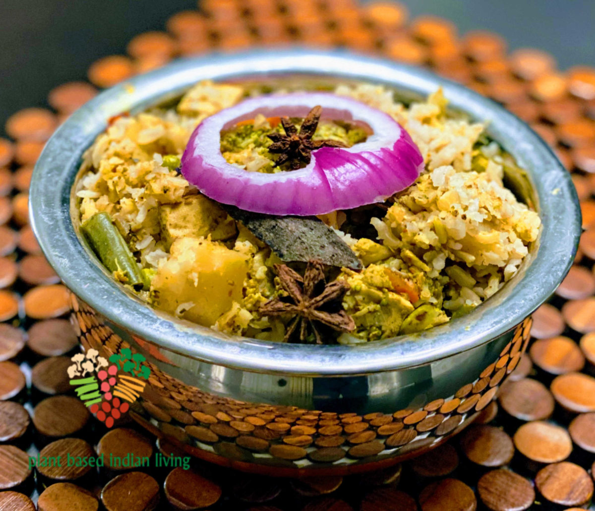 Vegetable ‘Dum’ Biryani